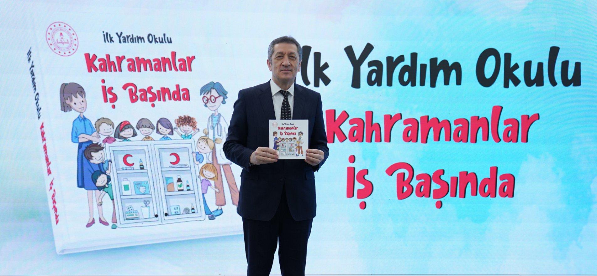 ÇOCUKLAR İLK YARDIMI BU KİTAPTAN ÖĞRENECEK