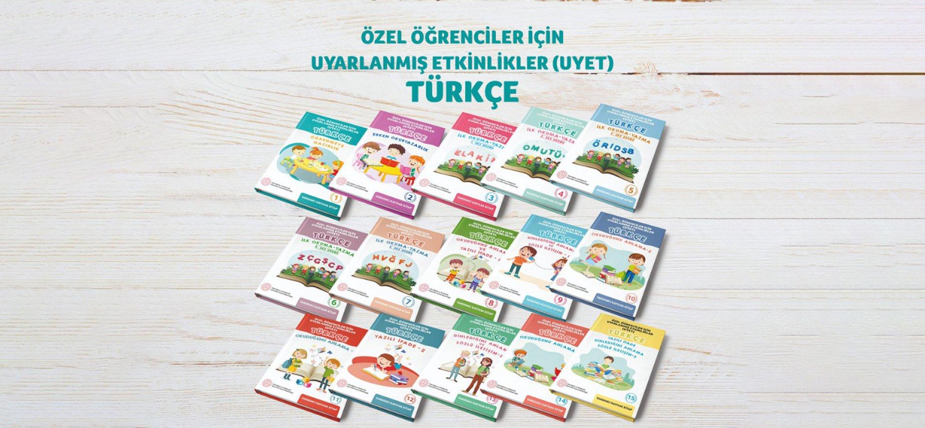 ÖZEL ÖĞRENCİLER İÇİN TÜRKÇE DERSİ UYARLANMIŞ ETKİNLİKLER SETİ