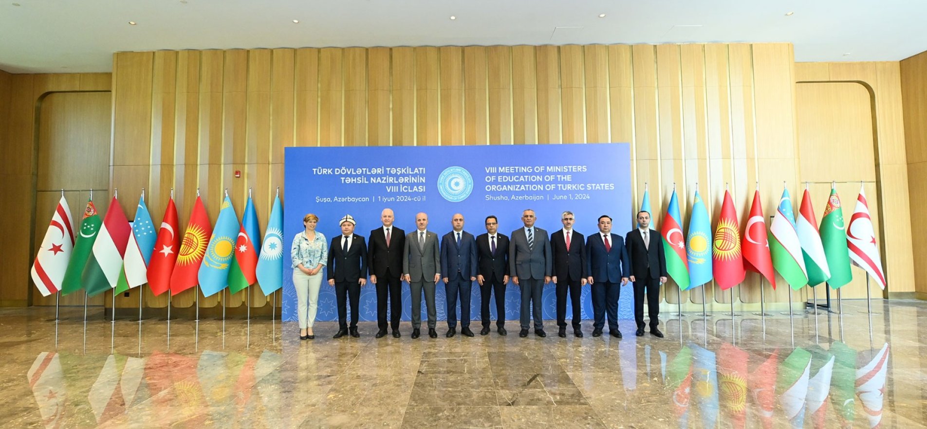 TÜRK DEVLETLERİ TEŞKİLATI EĞİTİM BAKANLARI TOPLANTISI VE TÜRK AKADEMİSİ BİLİM KONSEYİ TOPLANTISI AZERBAYCAN'DA YAPILDI